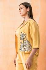 Designer Cotton Co-ord Set with Jacket