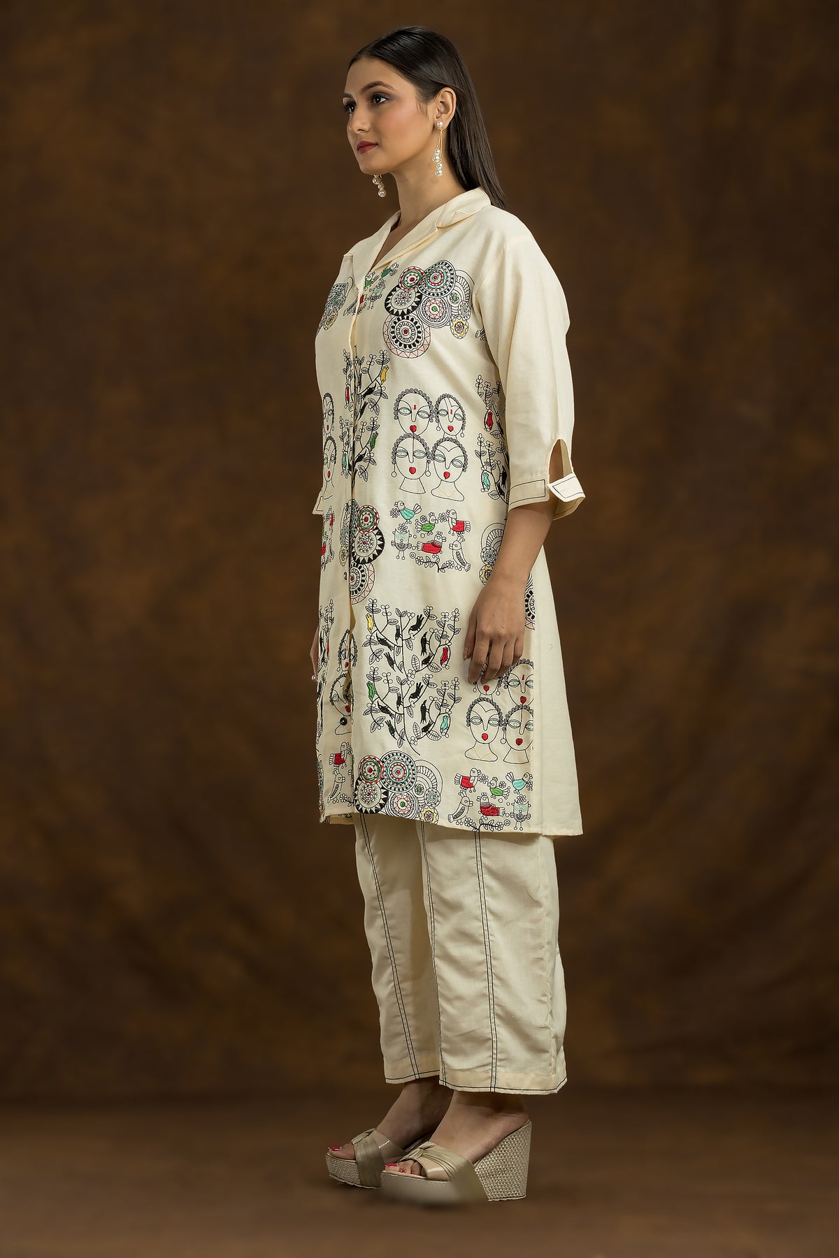 Designer Co-ord Set_Front Embroidery