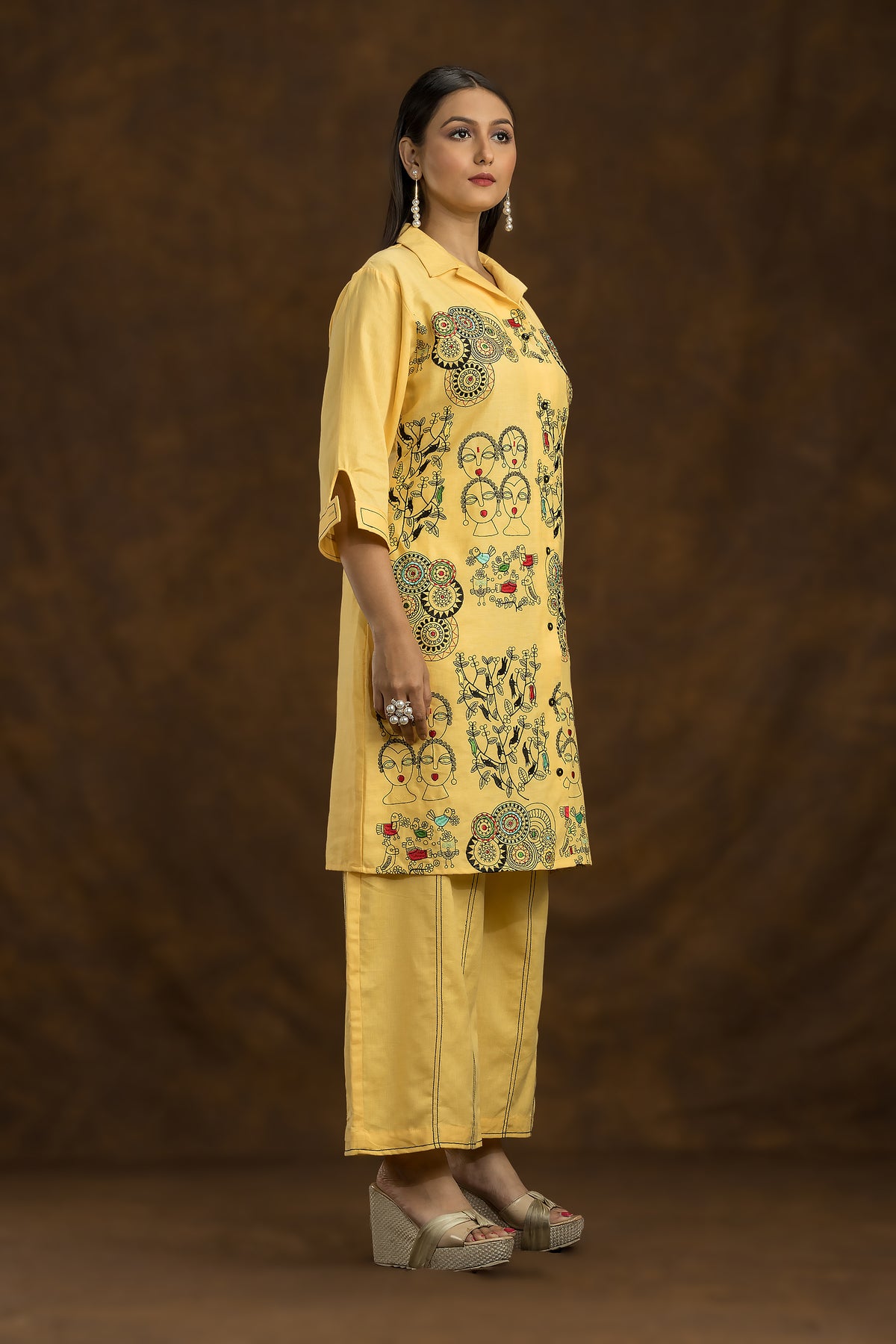 Designer Co-ord Set_Front Embroidery