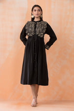 Designer Dress with Yoke work