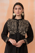 Designer Dress with Yoke work