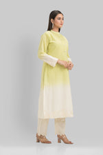 Sacred Suta Embroidered Cotton Kurta Set