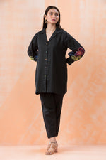 Hand Embroidered Cotton Co-ord Set