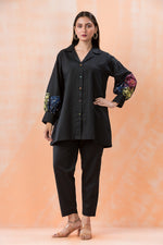 Hand Embroidered Cotton Co-ord Set