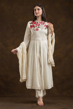 Designer Muslin Kurta-Pant-Dupatta Set