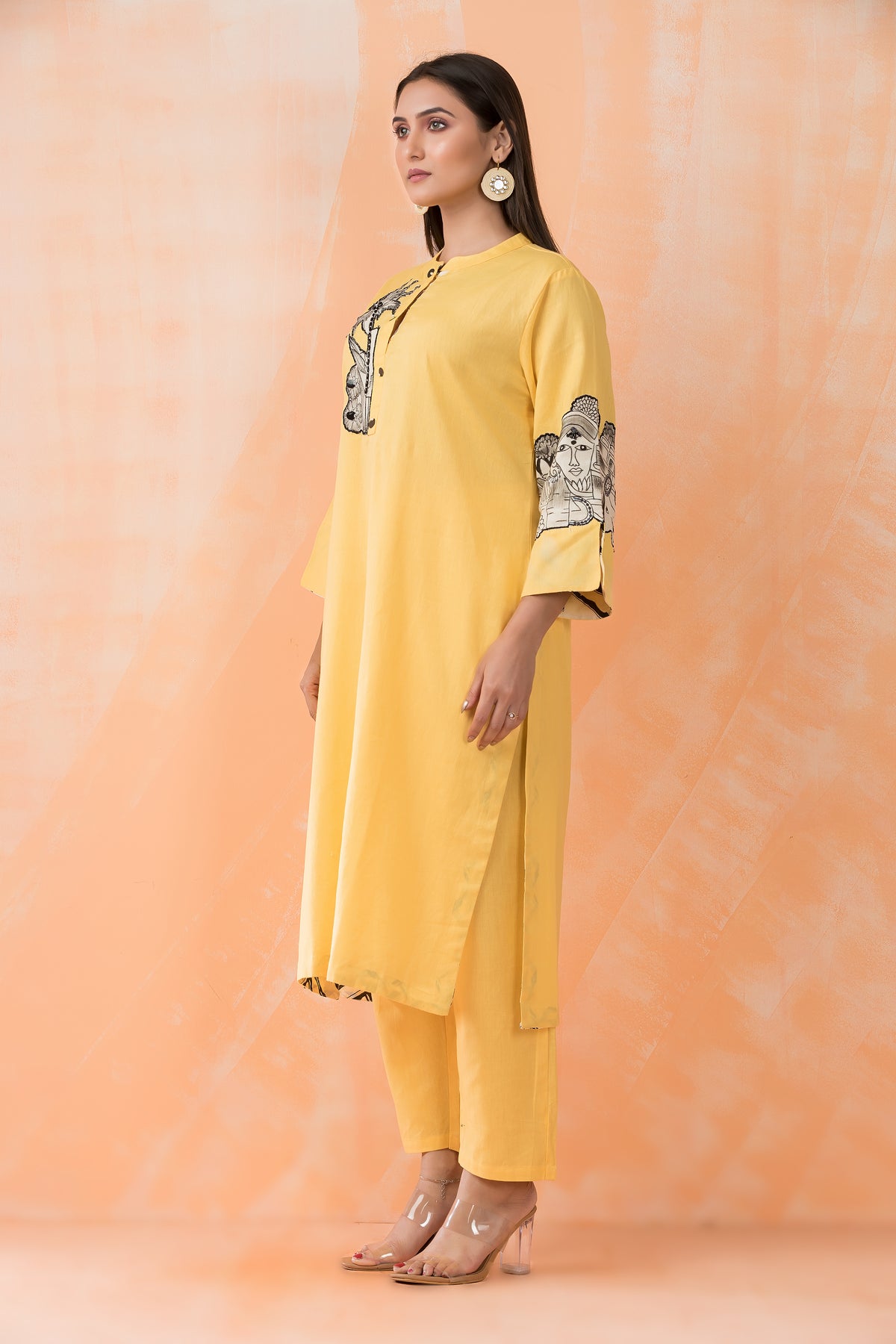 Cotton Kurta Pant Set