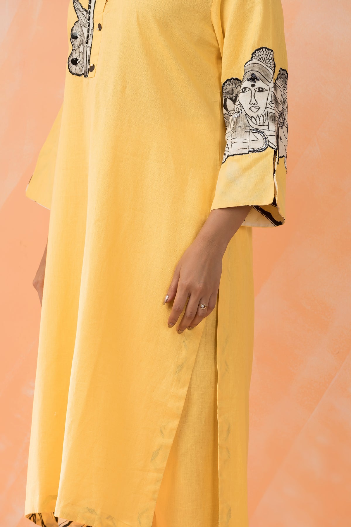 Cotton Kurta Pant Set