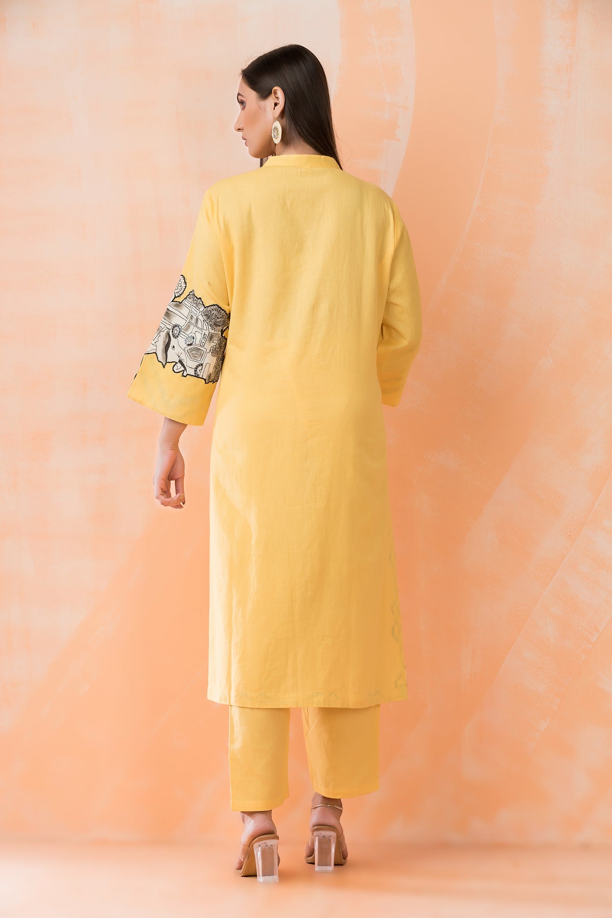 Cotton Kurta Pant Set