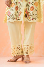 Embroidered Kaftan style Cotton Co-ord Set