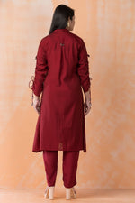 Designer Silk Kurta Pant Set