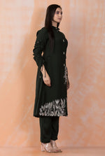 Designer Silk Kurta Pant Set