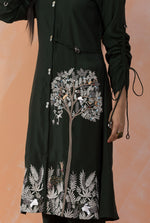 Designer Silk Kurta Pant Set