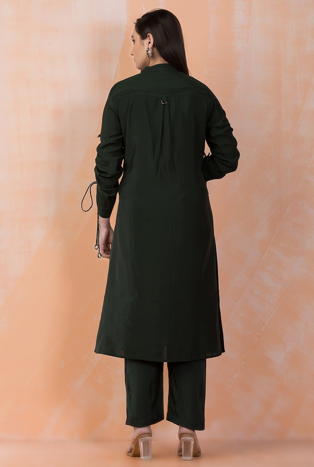 Designer Silk Kurta Pant Set