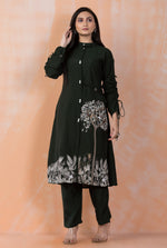 Designer Silk Kurta Pant Set