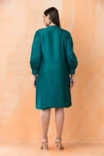 Knee Length Designer Cotton Dress