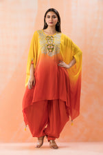 Designer Muslin Dress with Yoke Embroidery