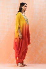 Designer Muslin Dress with Yoke Embroidery