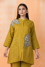 Hand Appliqued Cotton Co-ord Set