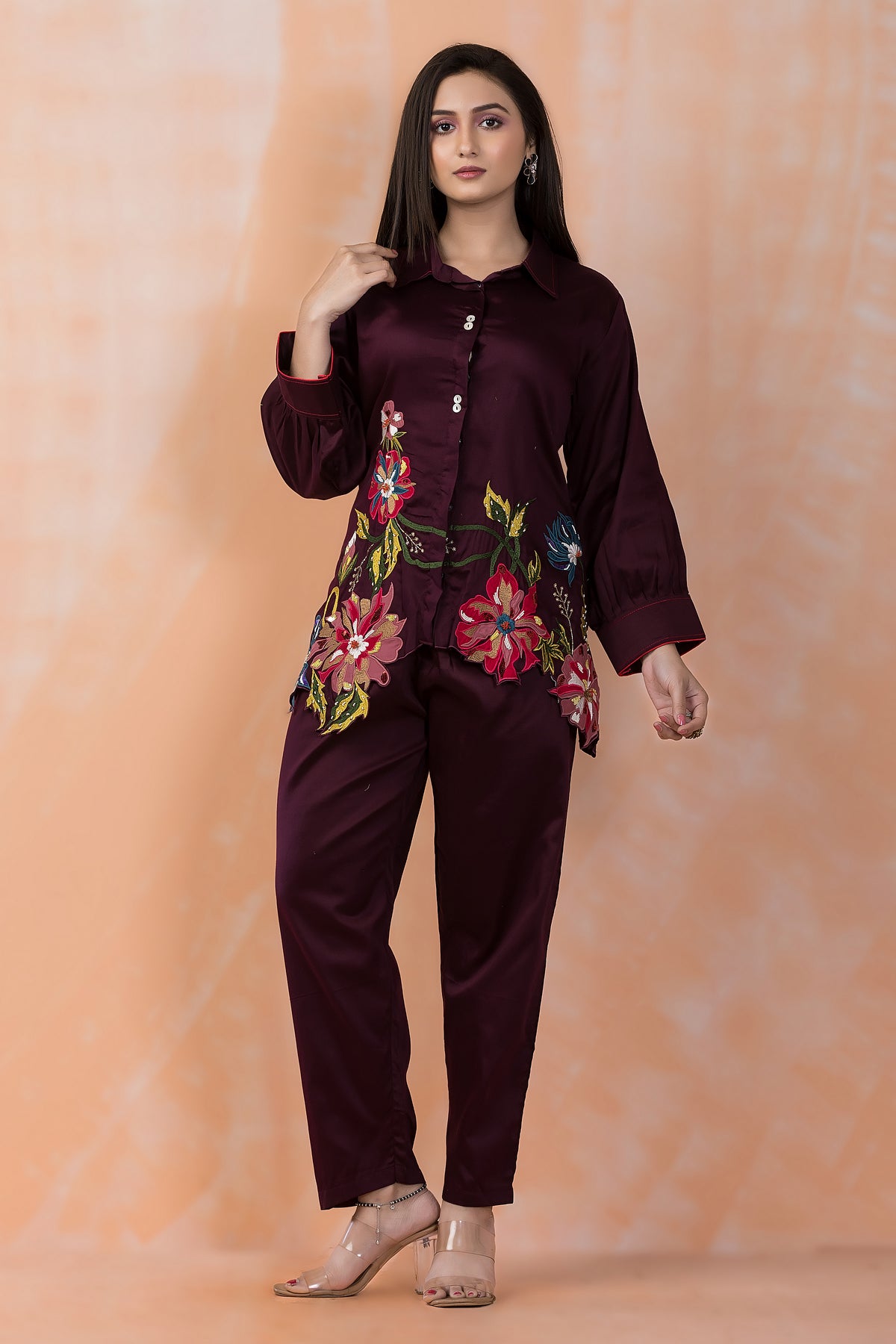 Heavy Embroidered Co-Ord Set