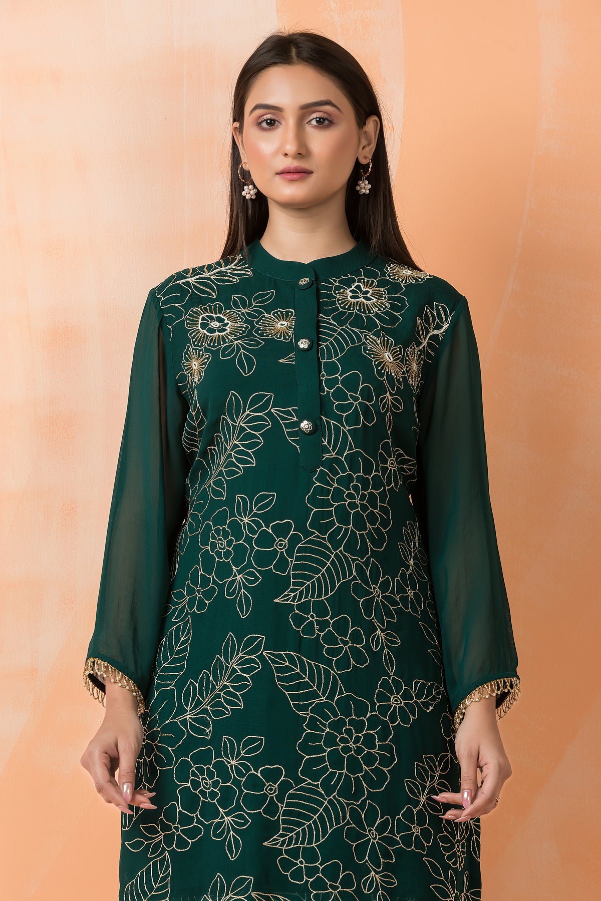 Georgette Kurta Patiala Set