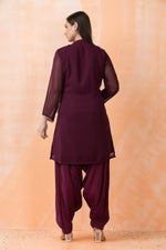 Georgette Kurta Patiala Set
