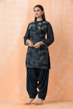 Georgette Kurta Patiala Set