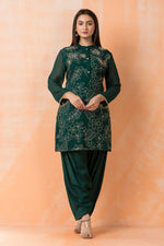 Georgette Kurta Patiala Set