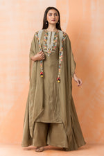 Three piece Designer Dress with Jacket