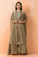 Three piece Designer Dress with Jacket