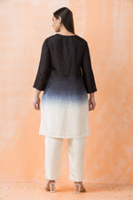 Silk Dyed Kurta Pant set