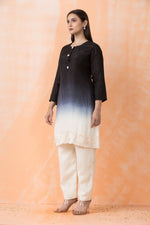 Silk Dyed Kurta Pant set