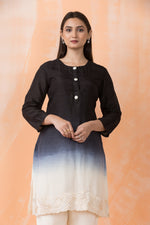 Silk Dyed Kurta Pant set