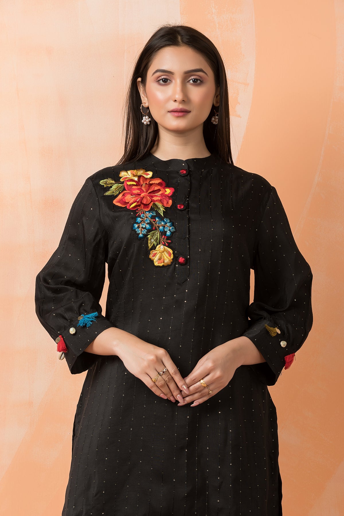 Sequence Work, Embroidered Co-ord set