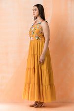 Designer Layered Cotton Gown