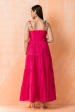 Designer Layered Cotton Gown