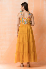 Designer Layered Cotton Gown