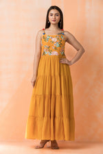 Designer Layered Cotton Gown