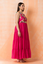 Designer Layered Cotton Gown