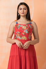 Designer Layered Cotton Gown