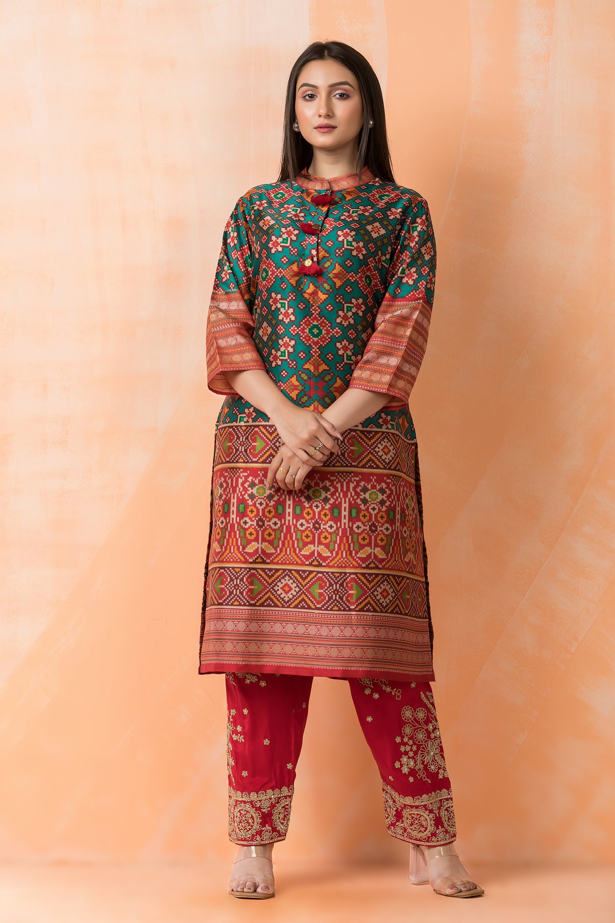Designer Kurti and Palazzo Set