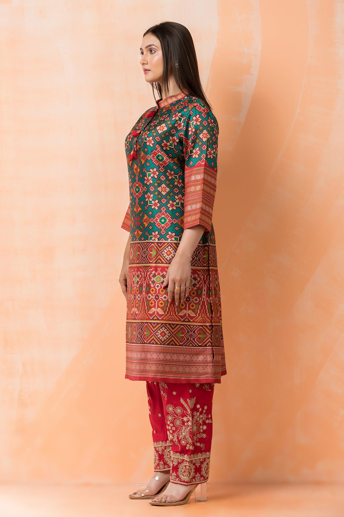 Designer Kurti and Palazzo Set