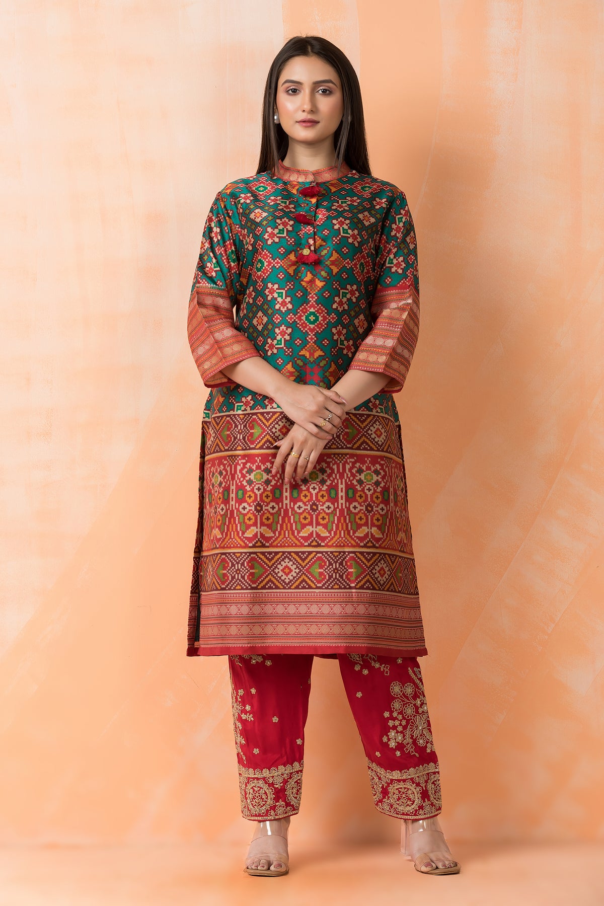 Designer Kurti and Palazzo Set