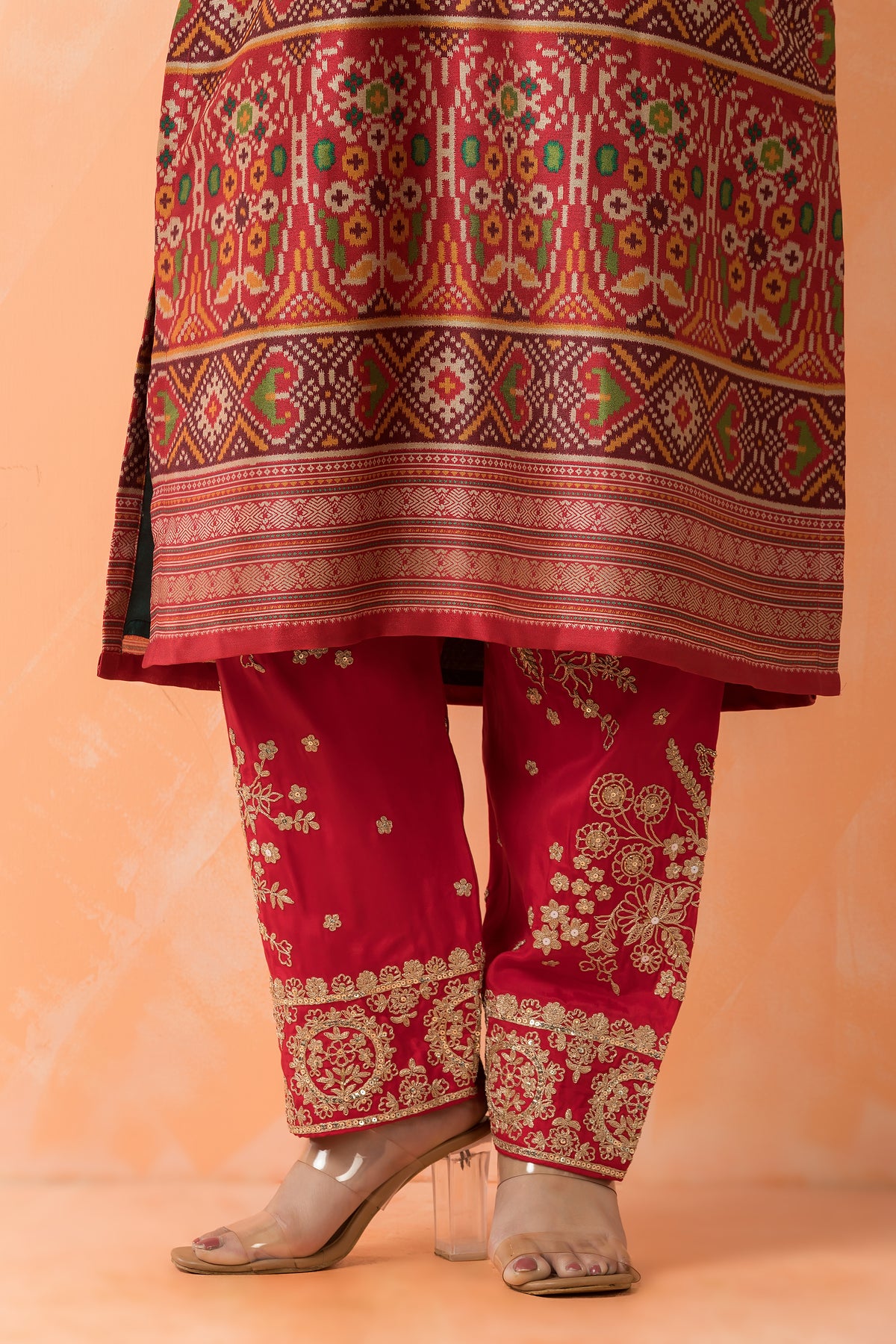 Designer Kurti and Palazzo Set