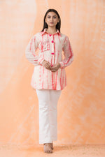 Shibori Print hand Embroidered Shirt