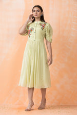 Knee Length Designer Dress