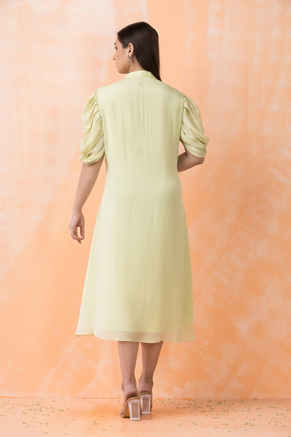 Knee Length Designer Dress