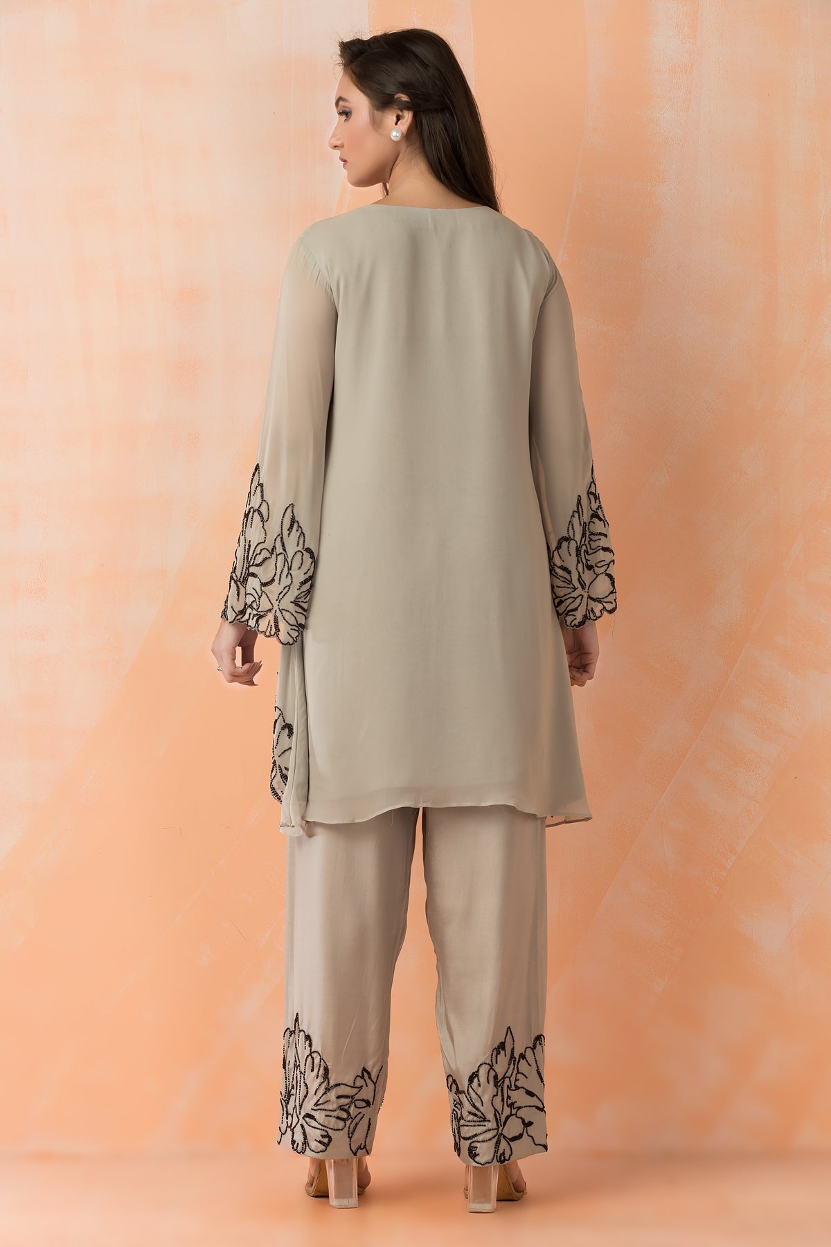 Hand Embroidered Co-Ord Set