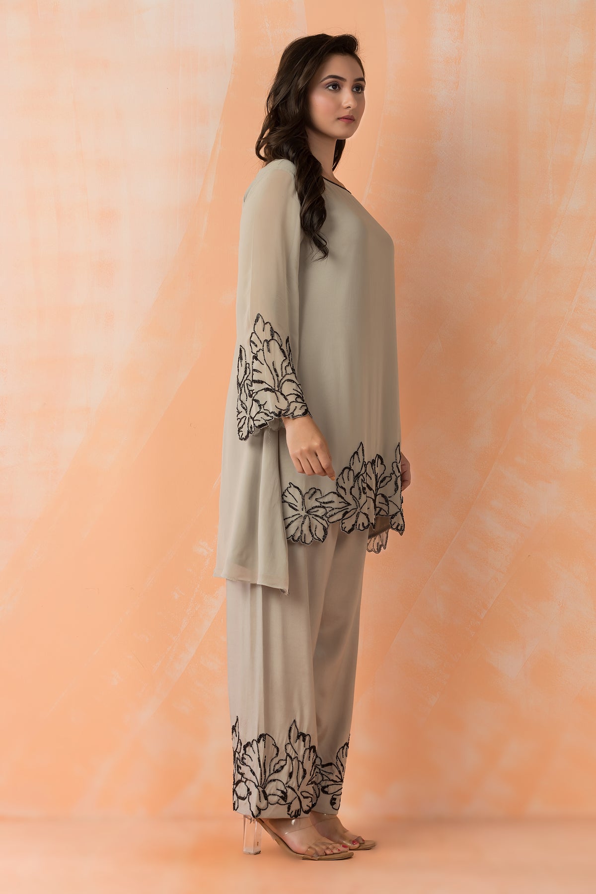 Hand Embroidered Co-Ord Set