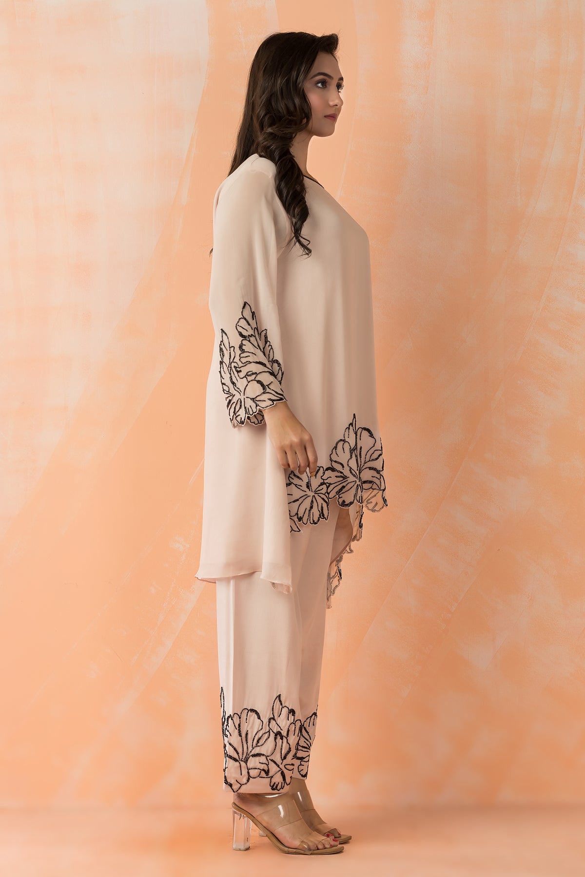 Hand Embroidered Co-Ord Set