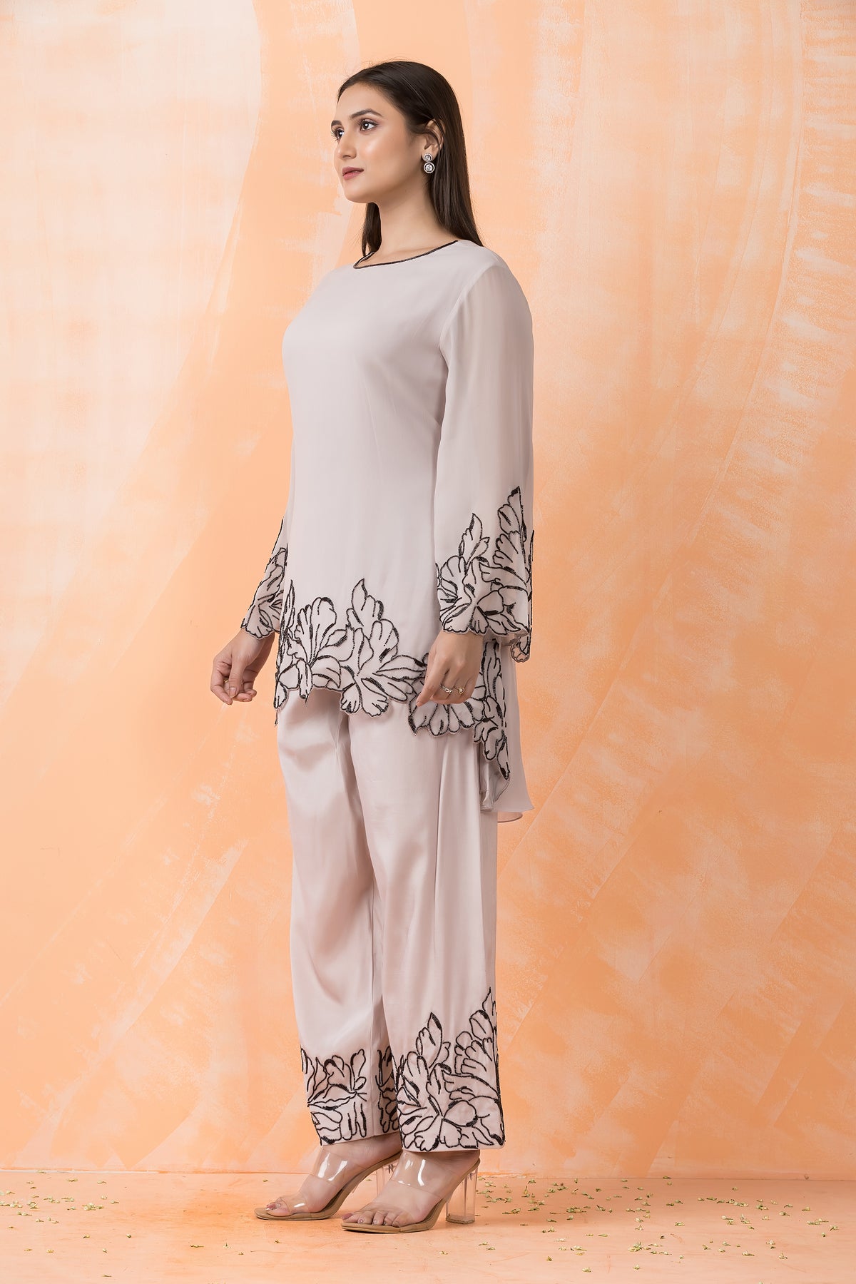 Hand Embroidered Co-Ord Set